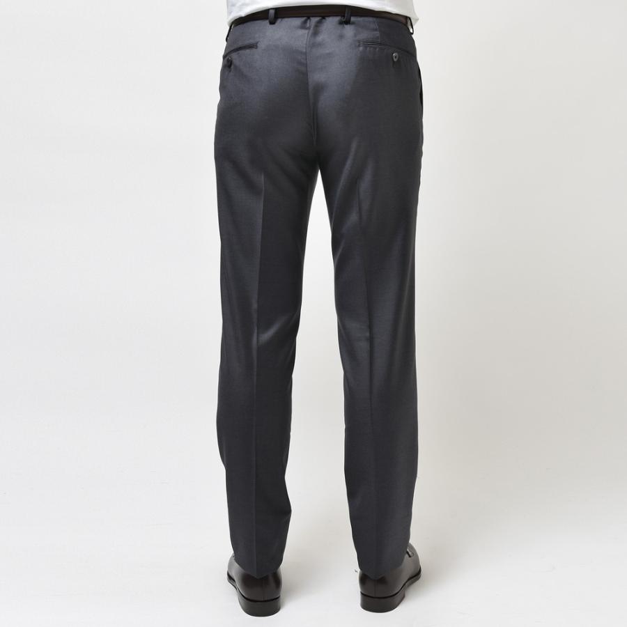 【SALE10％】guji（グジ）SUPER150'sウールソリッド3B1プリーツスーツ (MADE BY RING JACKET / LoroPianaファブリック使用)【オールシーズン】 17121206028の画像