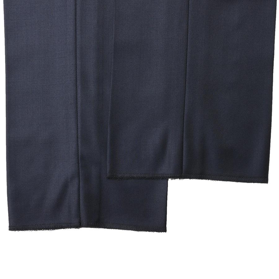 【SALE10％】guji（グジ）SUPER150'sウールソリッド6B1プリーツダブルスーツ (MADE BY RING JACKET / LoroPianaファブリック使用)【オールシーズン】17122200028の画像