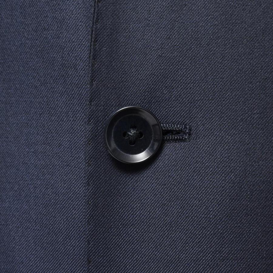 【SALE10％】guji（グジ）SUPER150'sウールソリッド6B1プリーツダブルスーツ (MADE BY RING JACKET / LoroPianaファブリック使用)【オールシーズン】17122200028の画像
