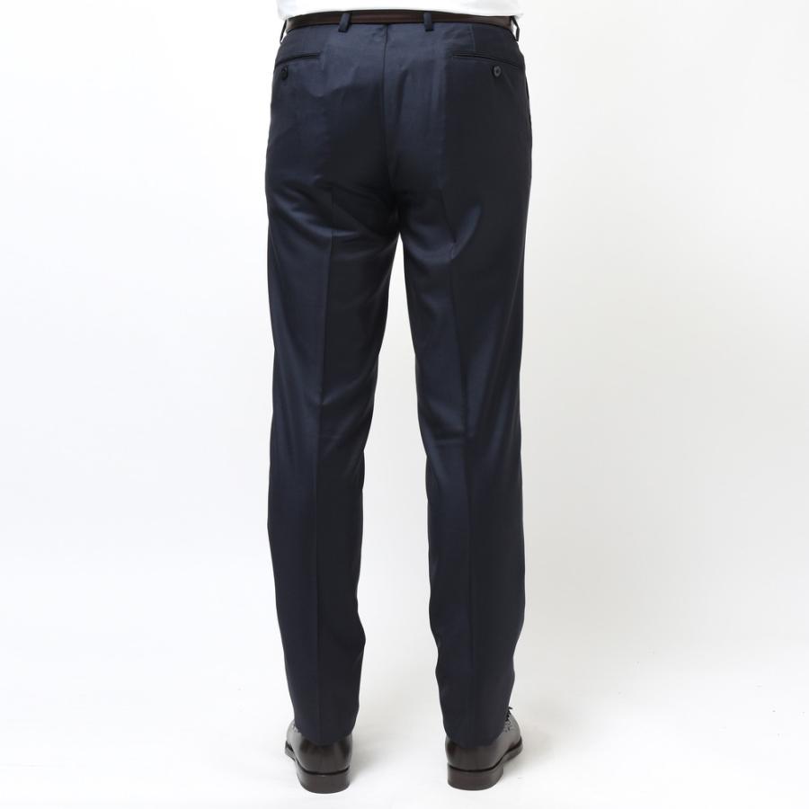 【SALE10％】guji（グジ）SUPER150'sウールソリッド6B1プリーツダブルスーツ (MADE BY RING JACKET / LoroPianaファブリック使用)【オールシーズン】17122200028の画像