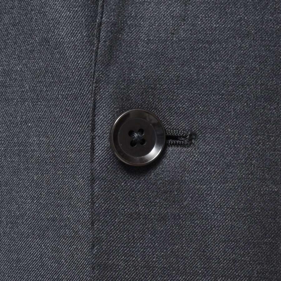 【SALE10％】guji（グジ）SUPER150'sウールソリッド6B1プリーツダブルスーツ (MADE BY RING JACKET / LoroPianaファブリック使用)【オールシーズン】17122201028の画像