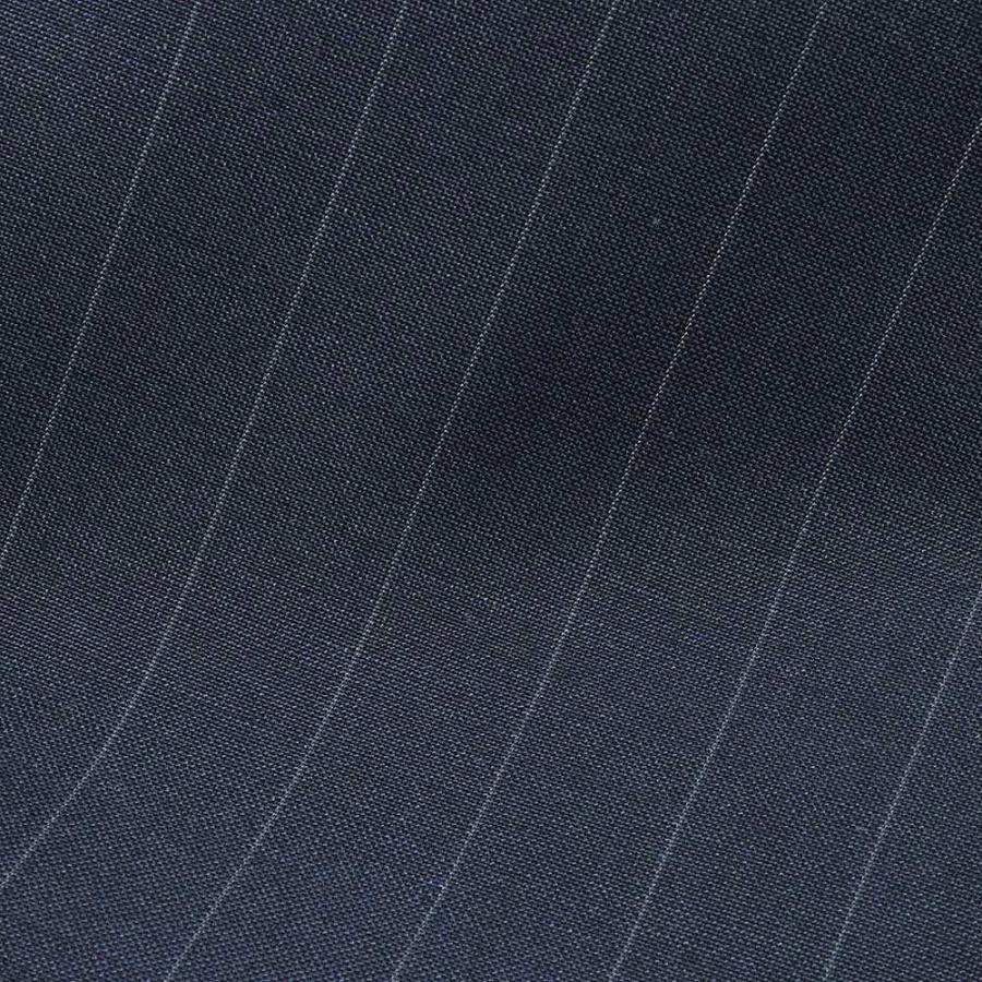 【SALE30％】guji（グジ）SUPER BRIOスーパーブリオ キッドモヘアウールピンストライプ6B1プリーツダブルスーツ(MADE BY RING JACKET / DORMEUIL使用) 【春/夏】の画像