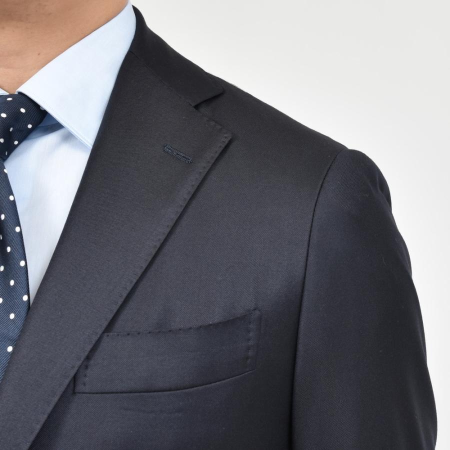 guji（グジ）SUPER130'sウール3B1プリーツスーツ (MADE BY RING JACKET / LoroPianaファブリック使用)【オールシーズン】17142201028の画像
