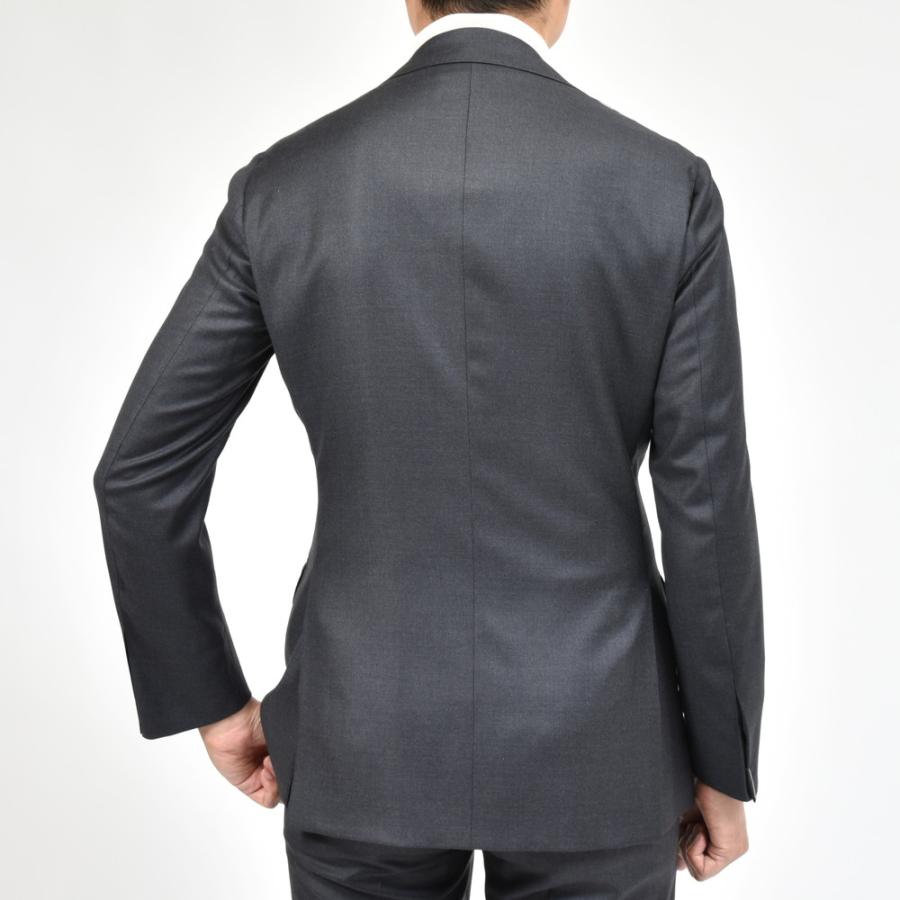 guji（グジ）SUPER130'sウール3B1プリーツスーツ (MADE BY RING JACKET / LoroPianaファブリック使用)【オールシーズン】17142204028の画像