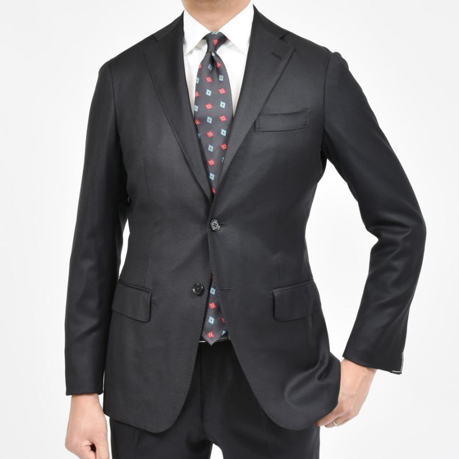 guji（グジ）SUPER130'sウール3B1プリーツスーツ (MADE BY RING JACKET / LoroPianaファブリック使用)【オールシーズン】17142206028の画像