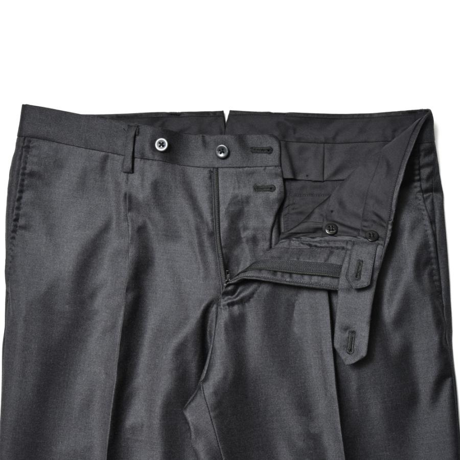 guji（グジ）SUPER130'sウール6B1プリーツダブルスーツ (MADE BY RING JACKET / LoroPianaファブリック使用)【オールシーズン】GUJ-03E/GUP-02 17142210028の画像