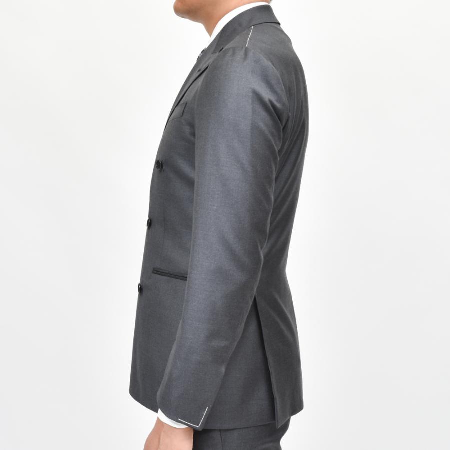 guji（グジ）SUPER130'sウール6B1プリーツダブルスーツ (MADE BY RING JACKET / LoroPianaファブリック使用)【オールシーズン】GUJ-03E/GUP-02 17142210028の画像