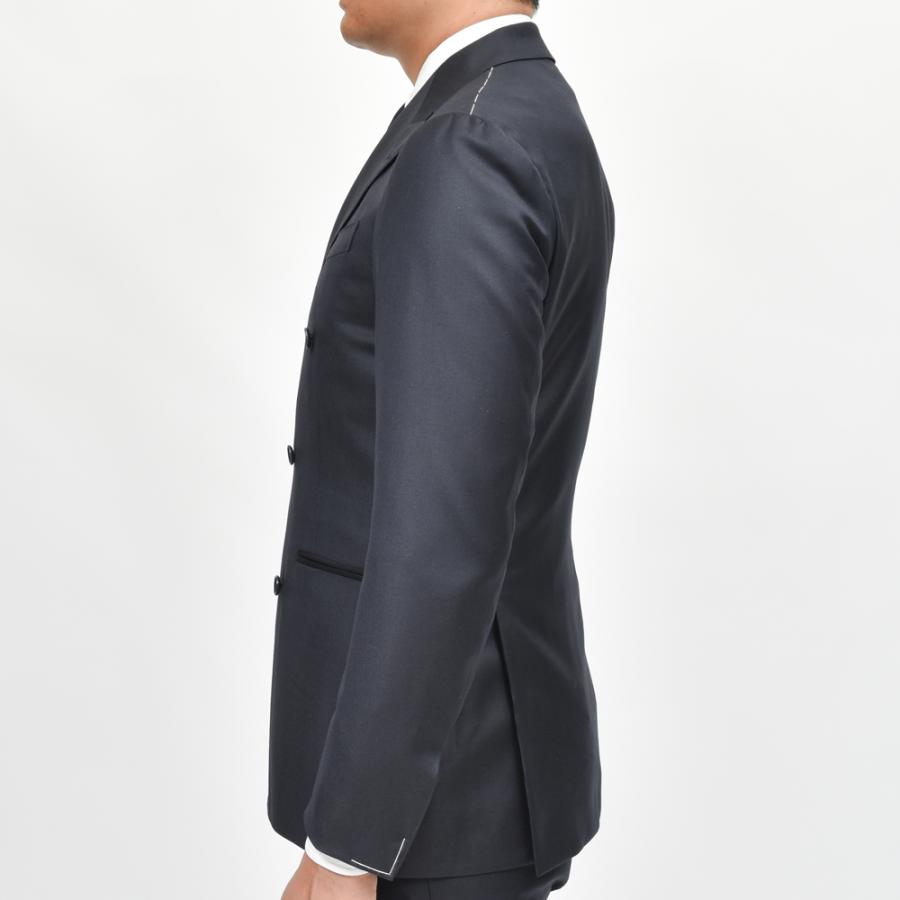 guji（グジ）SUPER130'sウール6B1プリーツダブルスーツ (MADE BY RING JACKET / LoroPianaファブリック使用)【オールシーズン】GUJ-03E/GUP-02 17142211028の画像