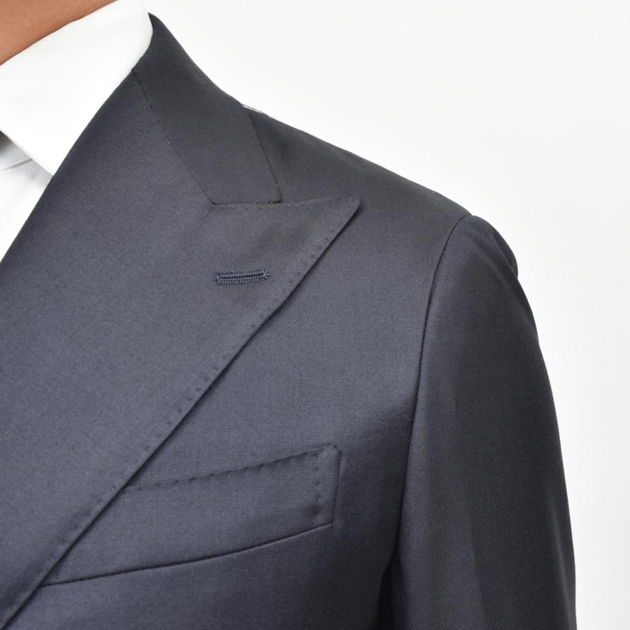 guji（グジ）SUPER130'sウール6B1プリーツダブルスーツ (MADE BY RING JACKET / LoroPianaファブリック使用)【オールシーズン】GUJ-03E/GUP-02 17142211028の画像