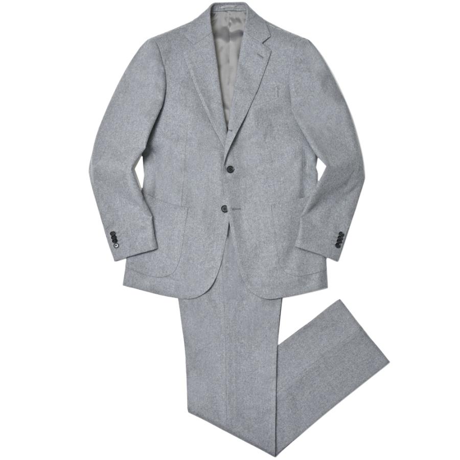 MILA SCHON MILANO（ミラ ショーン ミラノ）ウールフランネル3B1プリーツスーツ 27111M 17146001052 | 