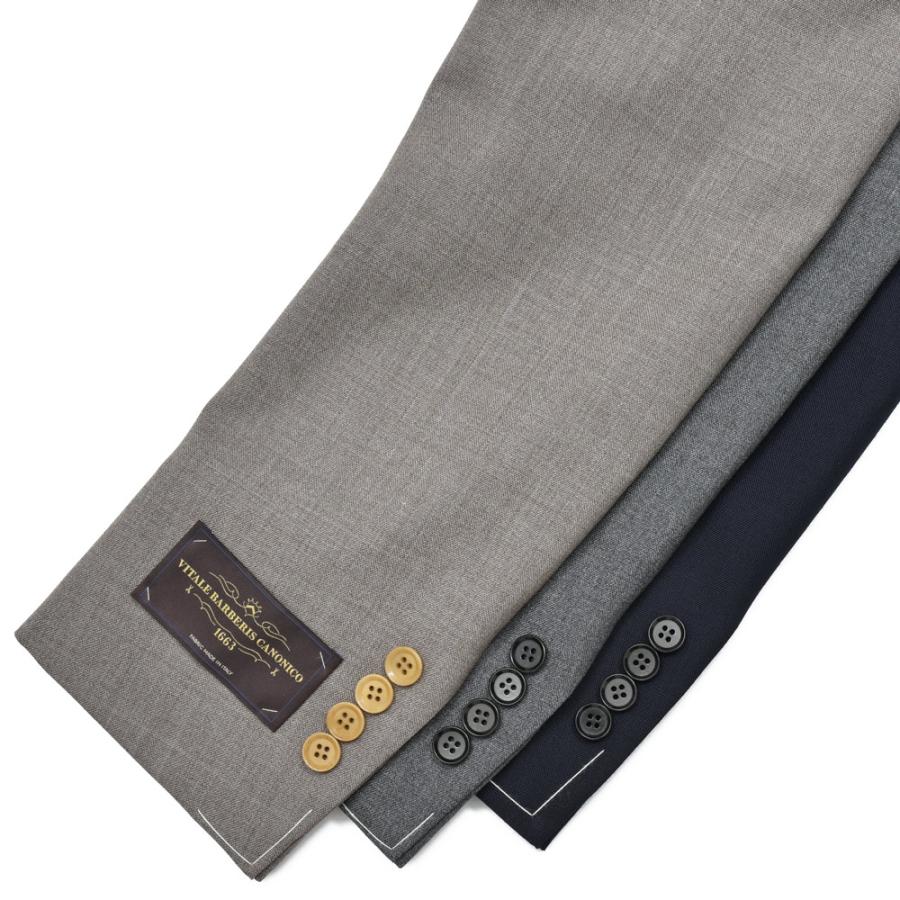 guji（グジ）ウールトロピカル3B1プリーツスーツ (MADE BY RING JACKET / VITALE BARBERIS CANONICOファブリック使用)【春/夏】17151204028の画像