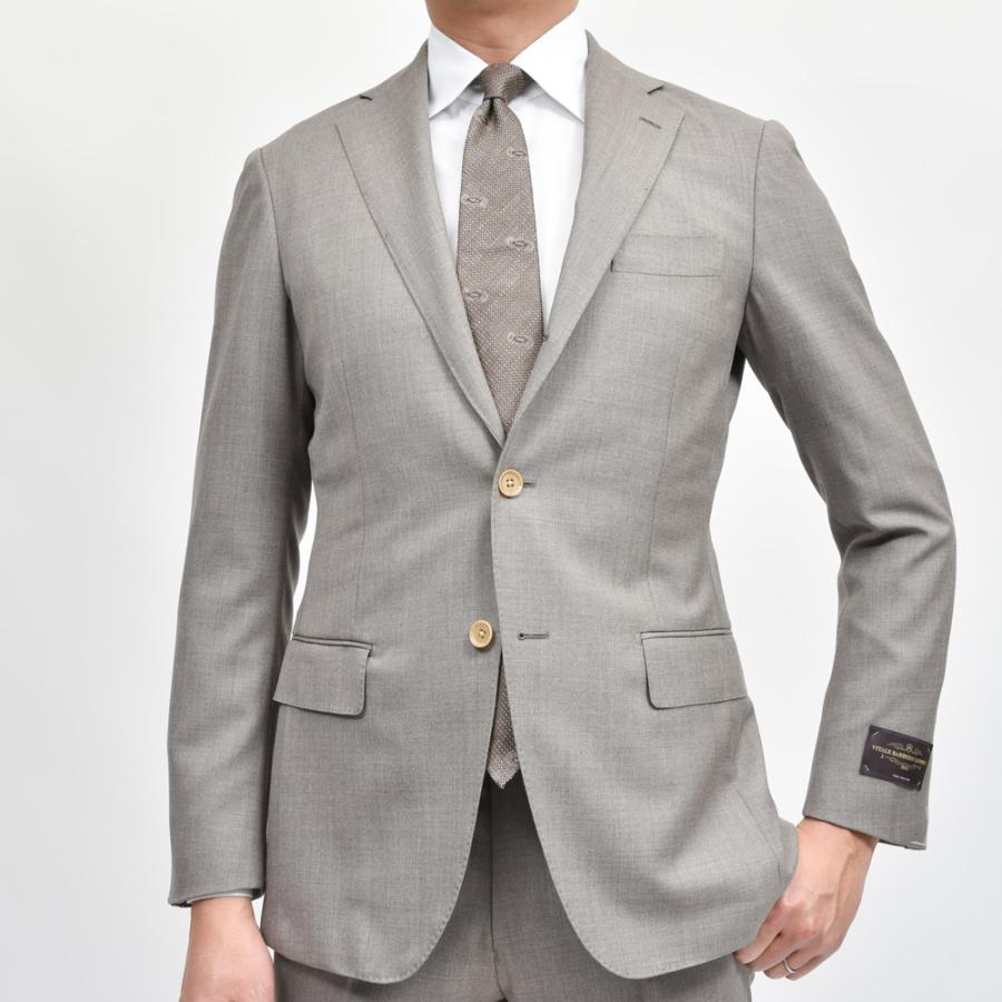 guji（グジ）ウールトロピカル3B1プリーツスーツ (MADE BY RING JACKET / VITALE BARBERIS CANONICOファブリック使用)【春/夏】17151204028の画像