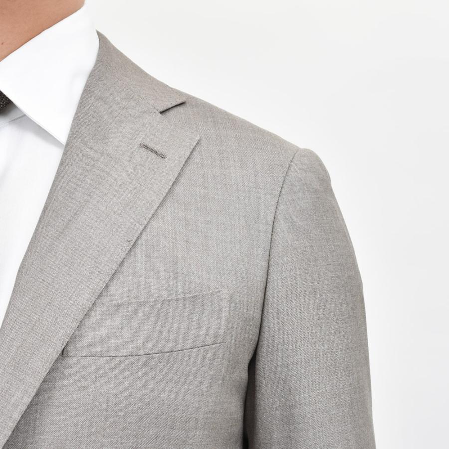 guji（グジ）ウールトロピカル3B1プリーツスーツ (MADE BY RING JACKET / VITALE BARBERIS CANONICOファブリック使用)【春/夏】17151204028の画像