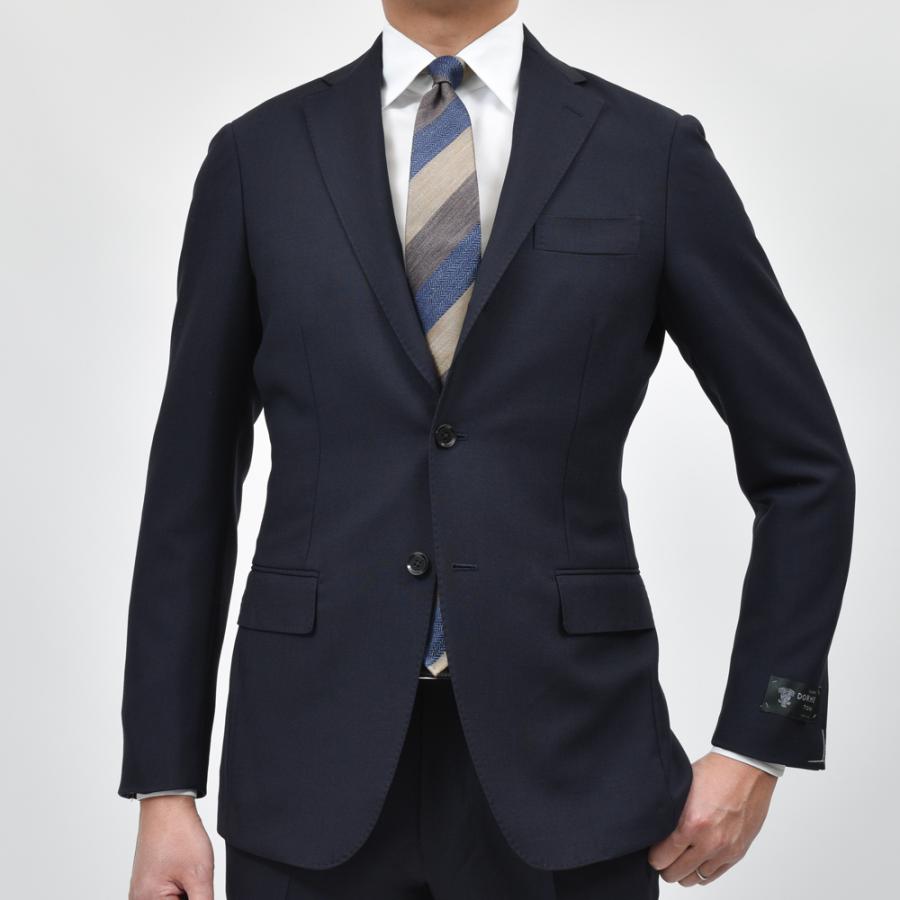guji（グジ）ウールモヘア3B1プリーツソリッドスーツ(MADE BY RING JACKET / DORMEUILファブリック)【春/夏】17151207028の画像