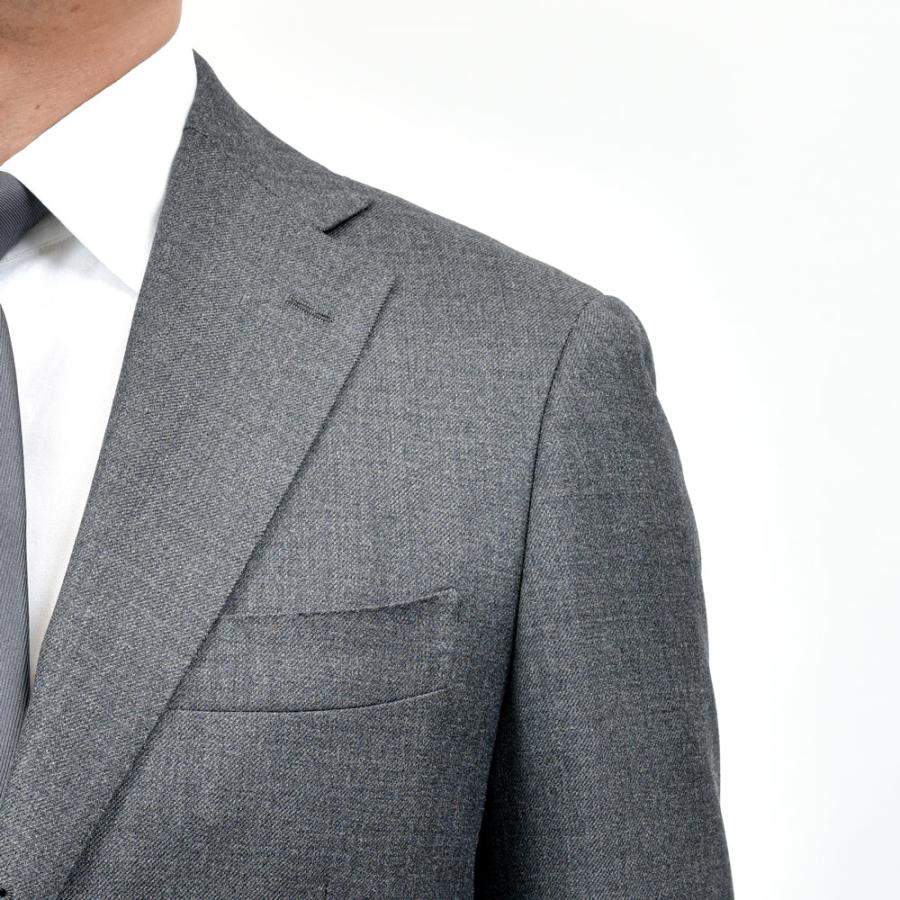 guji（グジ）ウールサージ3B1プリーツスーツ MADE BY RING JACKET / Ermenegildo Zegna - ISLAND FLEECE 17152202028の画像
