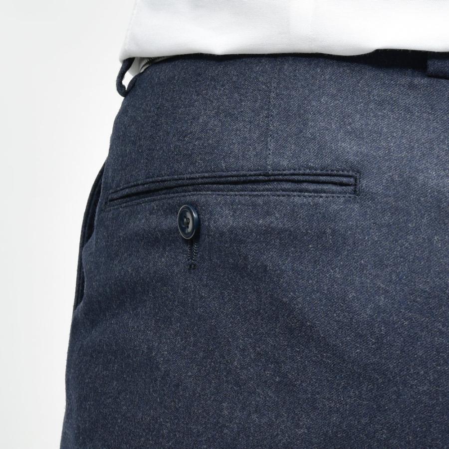 guji（グジ）ウールフランネル3B1プリーツスーツ MADE BY RING JACKET / VITALE BARBERIS CANONICO 17152203028の画像