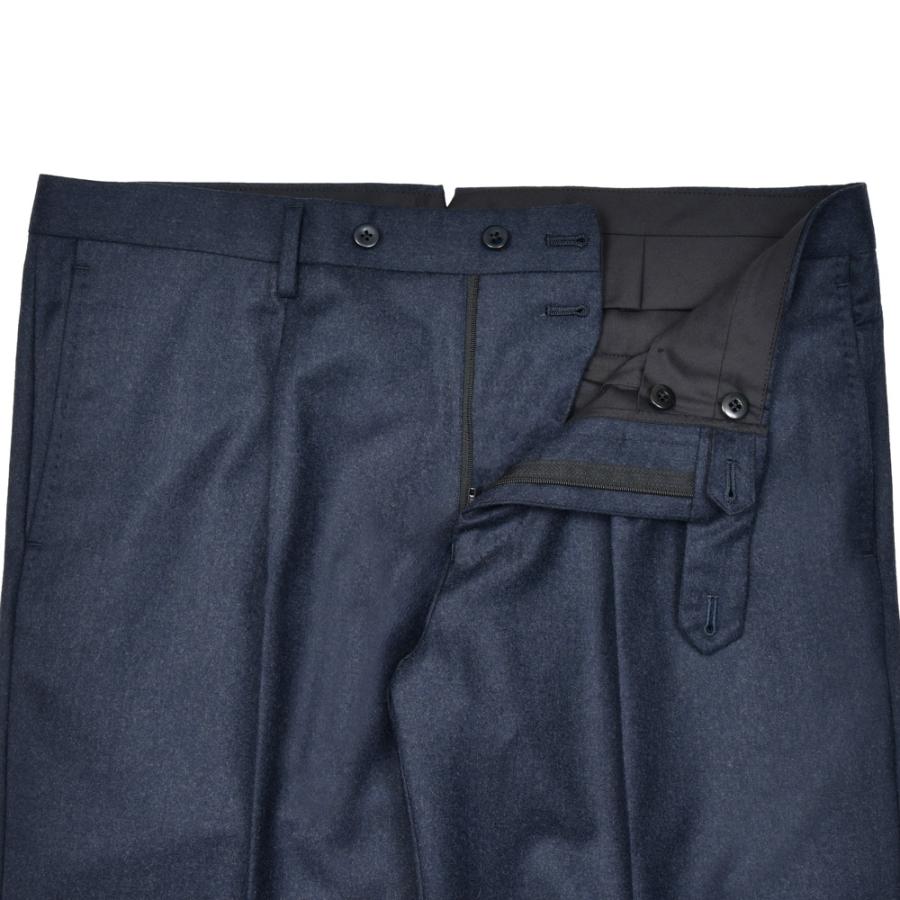 guji（グジ）ウールフランネル3B1プリーツスーツ MADE BY RING JACKET / VITALE BARBERIS CANONICO 17152203028の画像
