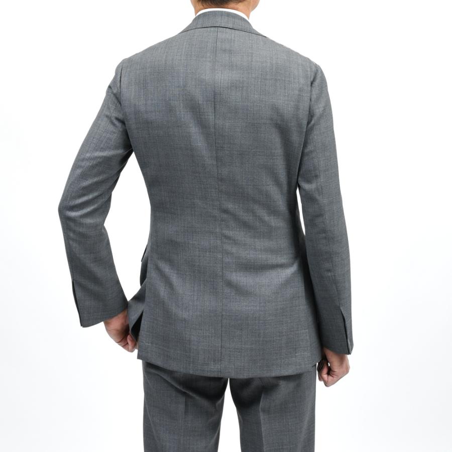 guji（グジ）ウールトロピカル3B1プリーツスーツ MADE BY RING JACKET / Ermenegildo Zegna - ISLAND FLEECE 17161206028の画像