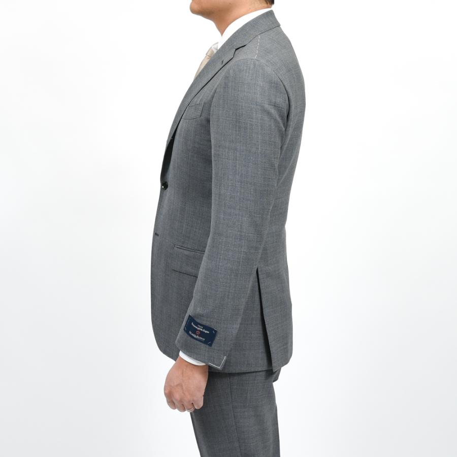 guji（グジ）ウールトロピカル3B1プリーツスーツ MADE BY RING JACKET / Ermenegildo Zegna - ISLAND FLEECE 17161206028の画像