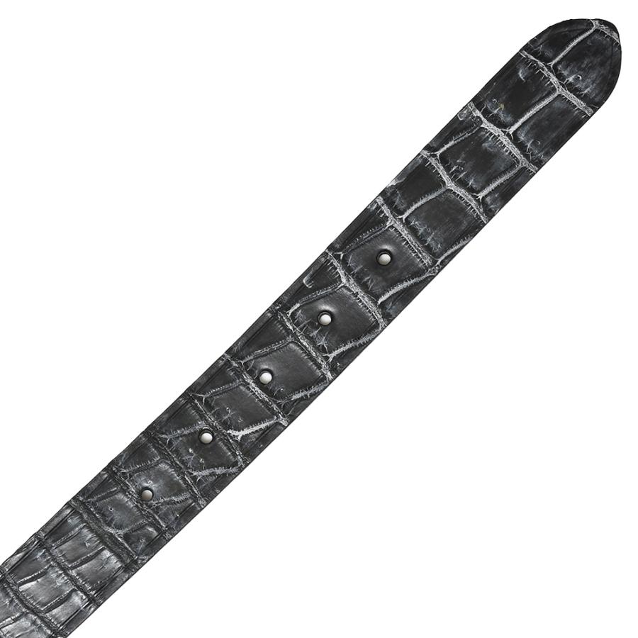 THE SOLE（ザ ソール）ブライドルクロコダイルレザーギャリソンベルト CK1-BCR 18145004161 |  | 03