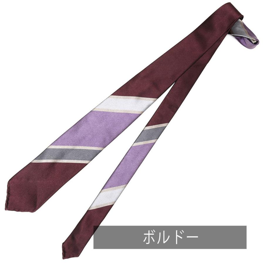 Stefano Cau（ステファノ カウ）シルクサテンパネルストライプス