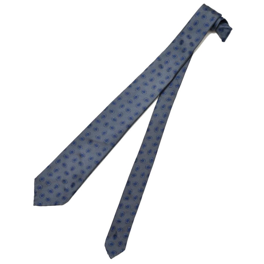 TIE YOUR TIE（タイ ユア タイ）シルクレップオーバルジャガードセッテピエゲタイ T930890 18236200179｜guji｜05