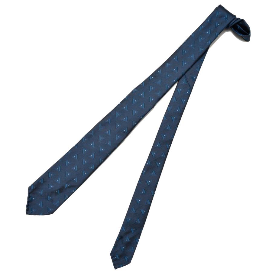 TIE YOUR TIE（タイ ユア タイ）シルクヘリンボーントライアングルジャガードセッテピエゲタイ T972950 18236201179｜guji｜05