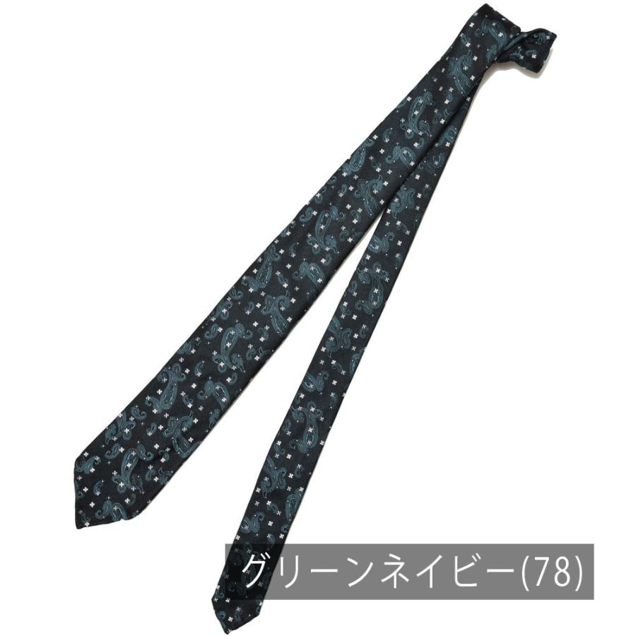 TIE YOUR TIE（タイ ユア タイ）シルクジャガードペイズリーセッテピエゲタイ MA4549 18236225179｜guji｜08