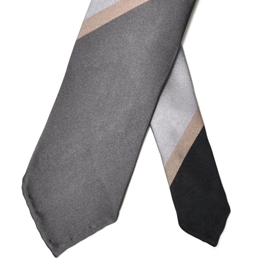 ステファノカウ(Stefano Cau) パネルストライプネクタイ ネクタイ パネルストライプ | STEFANO CAU (Men)/ステファノカウ