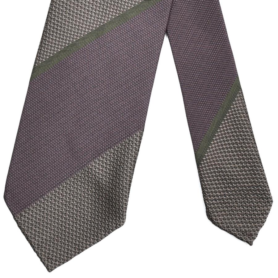 Atto vannucci ストライプ　シルクシアサッカー 2022AW ファッション Atto vannucci ストライプ シルクシアサッカー