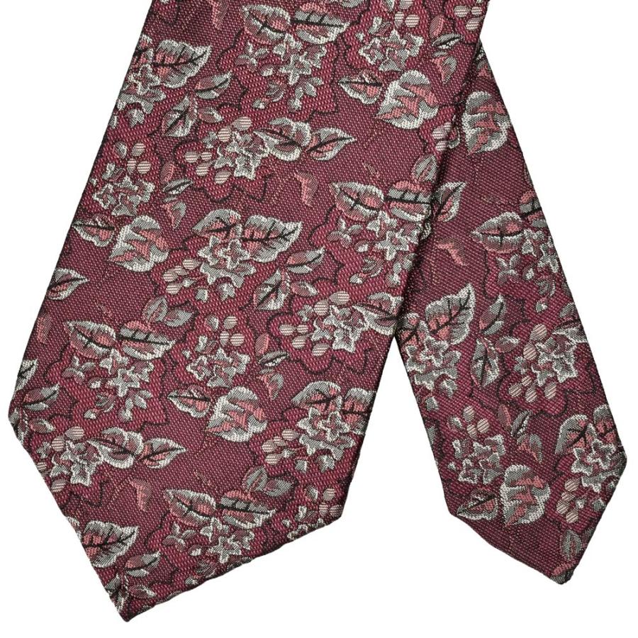 【極美品】TIE YOUR TIE／タイユアタイ／セッテピエゲ／フローラル 美品】TIE YOUR TIE タイユアタイ ネクタイ セッテピエゲ 花柄 美品