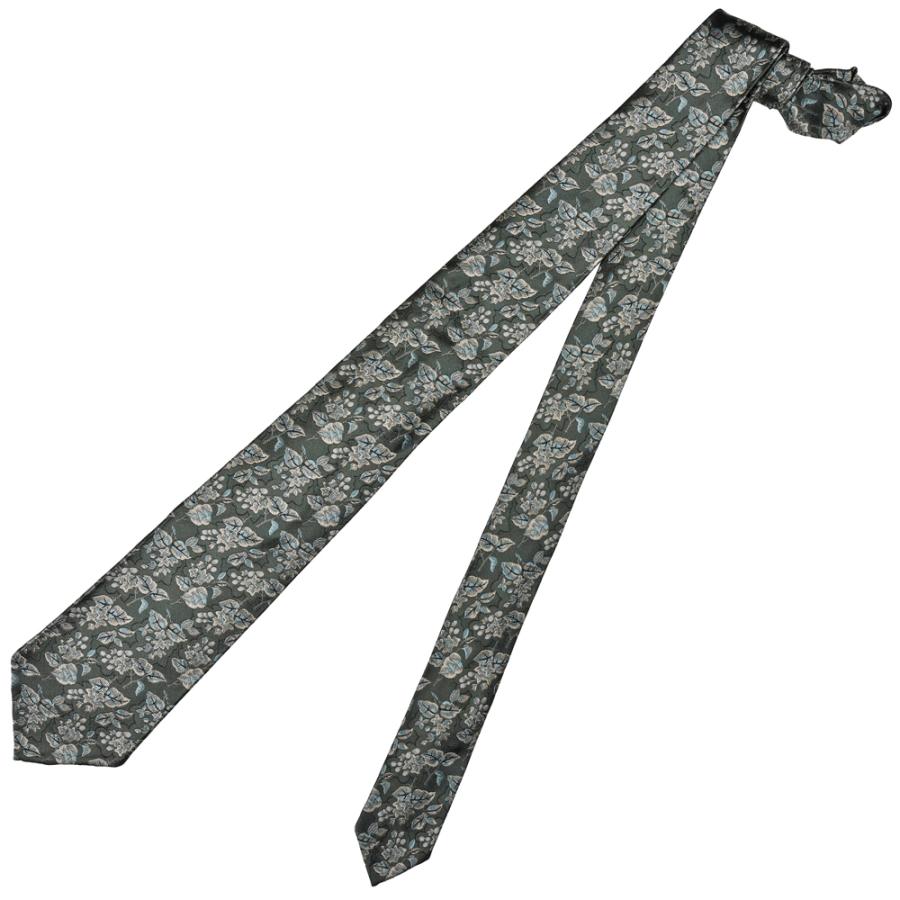 TIE YOUR TIE（タイ ユア タイ）シルクフラワーパターンタイ