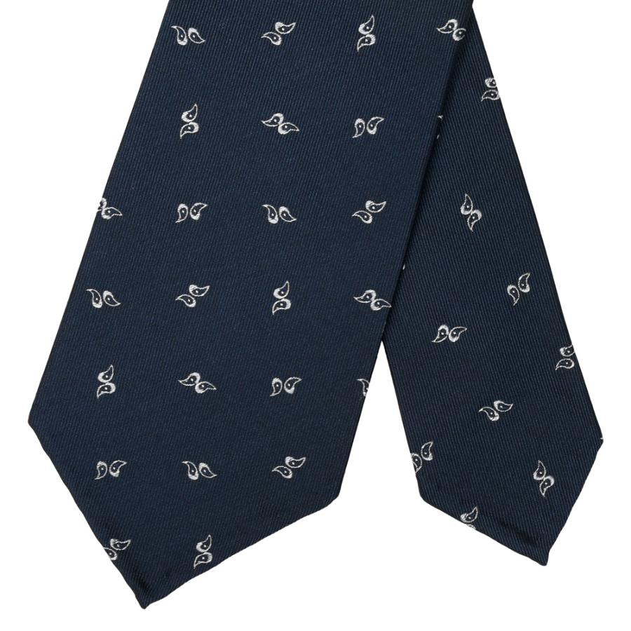 メンズ 【極美品】TIE YOUR TIE タイユアタイ スフォデラート リーフ柄