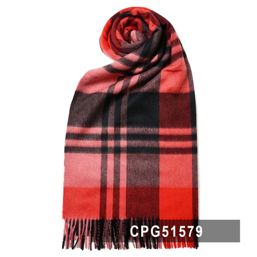 Joshua Ellis（ジョシュア エリス）カシミアブラックウォッチ大判