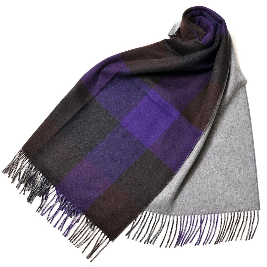 Joshua Ellis（ジョシュア エリス）カシミアチェック×ソリッドダブル