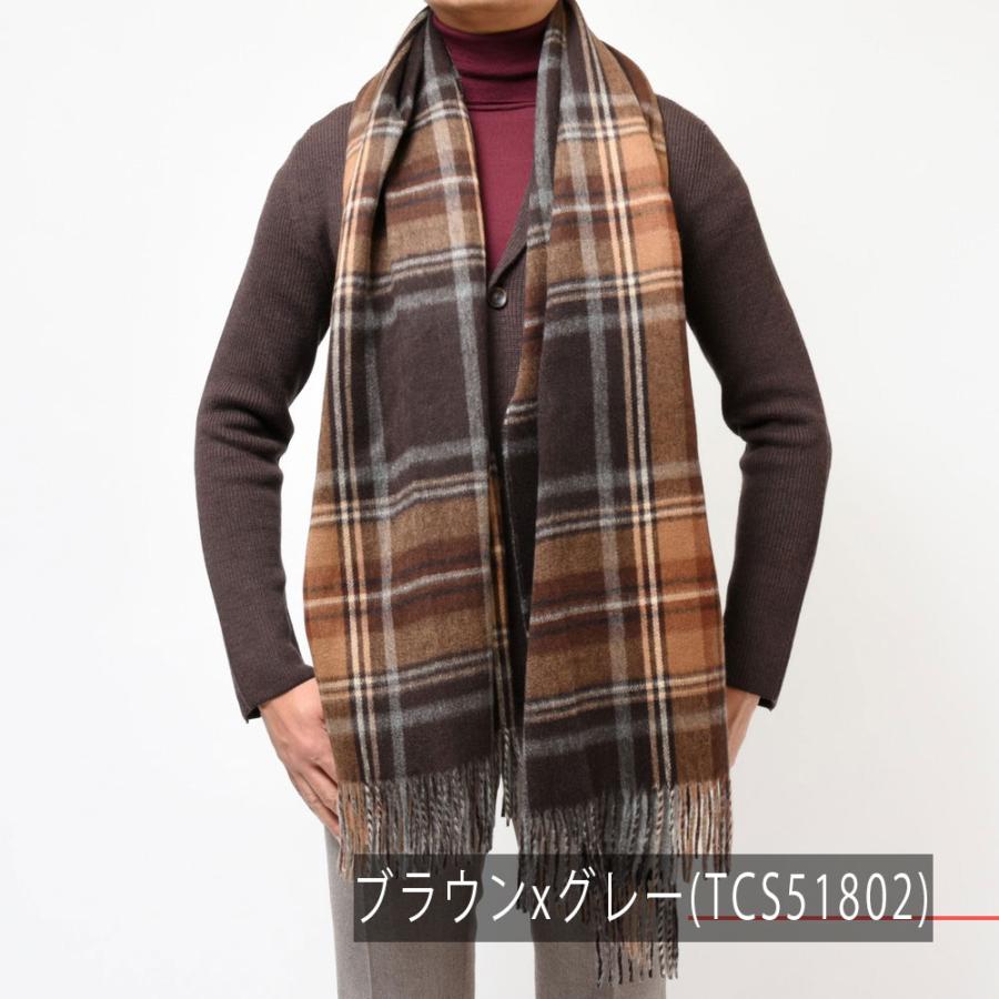 Joshua Ellis（ジョシュア エリス）カシミアチェック×ソリッドダブル