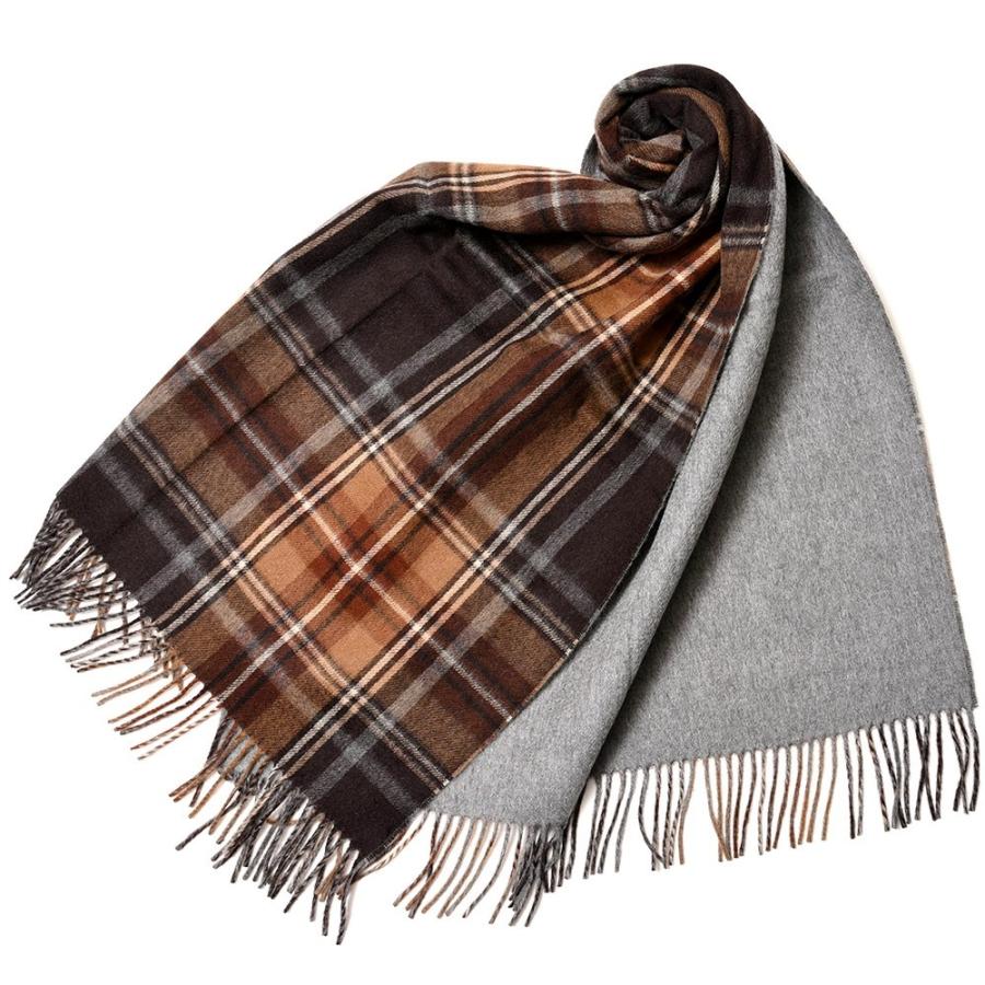 Joshua Ellis（ジョシュア エリス）カシミアチェック×ソリッドダブル