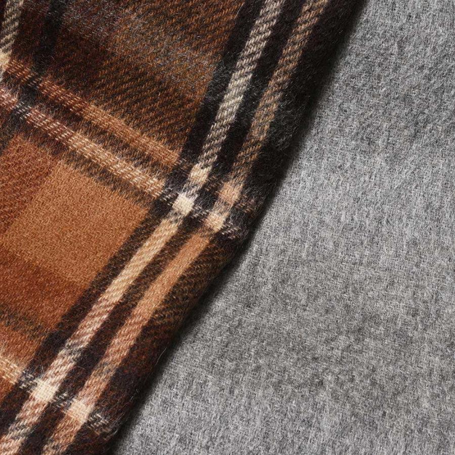 Joshua Ellis（ジョシュア エリス）カシミアチェック×ソリッドダブル