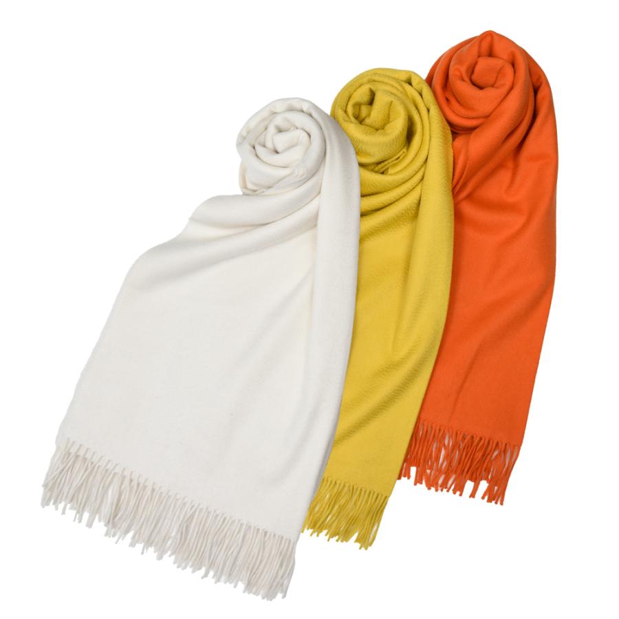 BEGG X CO（ベグ アンド コー）カシミアソリッドストール Arran