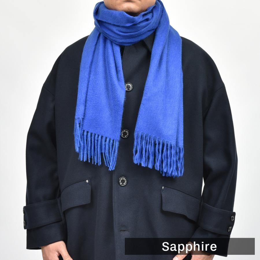 BEGG×CO カシミアストール BEGG X CO（ベグ アンド コー）カシミアソリッドストール Arran