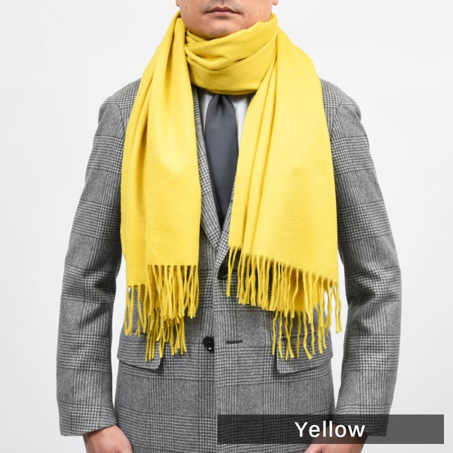 BEGG X CO（ベグ アンド コー）カシミアソリッドストール Arran