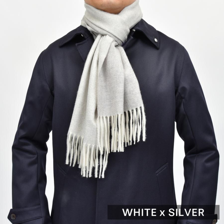 BEGG X CO（ベグ アンド コー）カシミアダブルフェイスマフラー Arran  