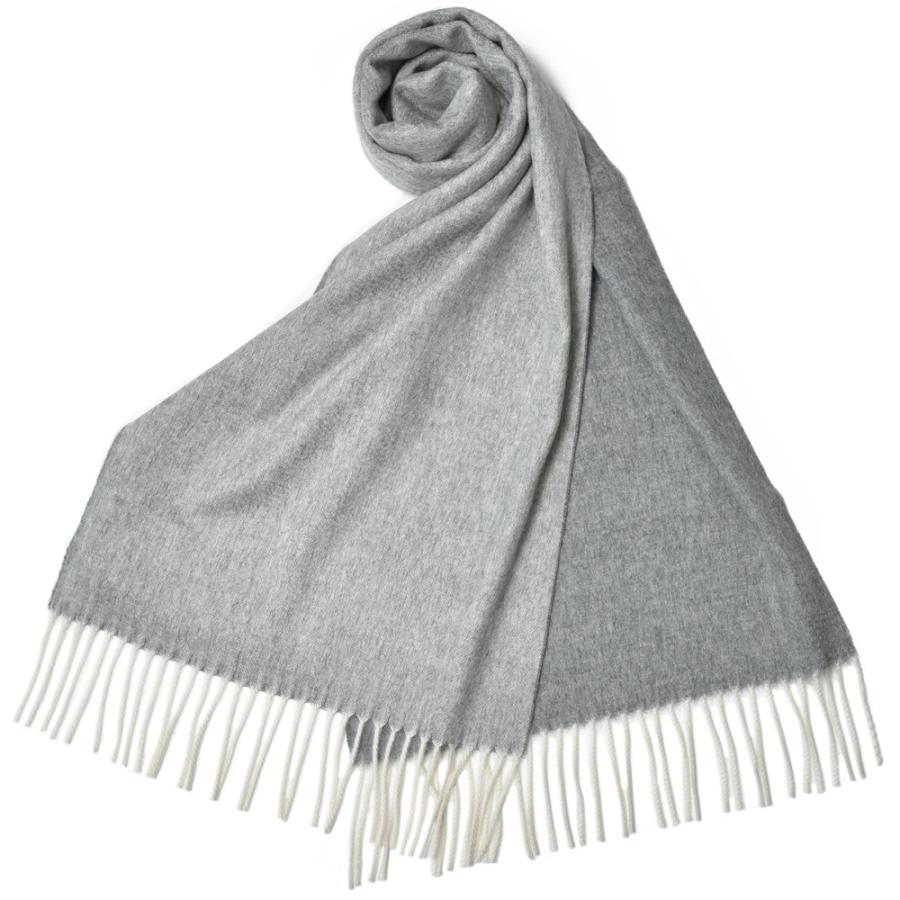 BEGG X CO（ベグ アンド コー）カシミアダブルフェイスマフラー