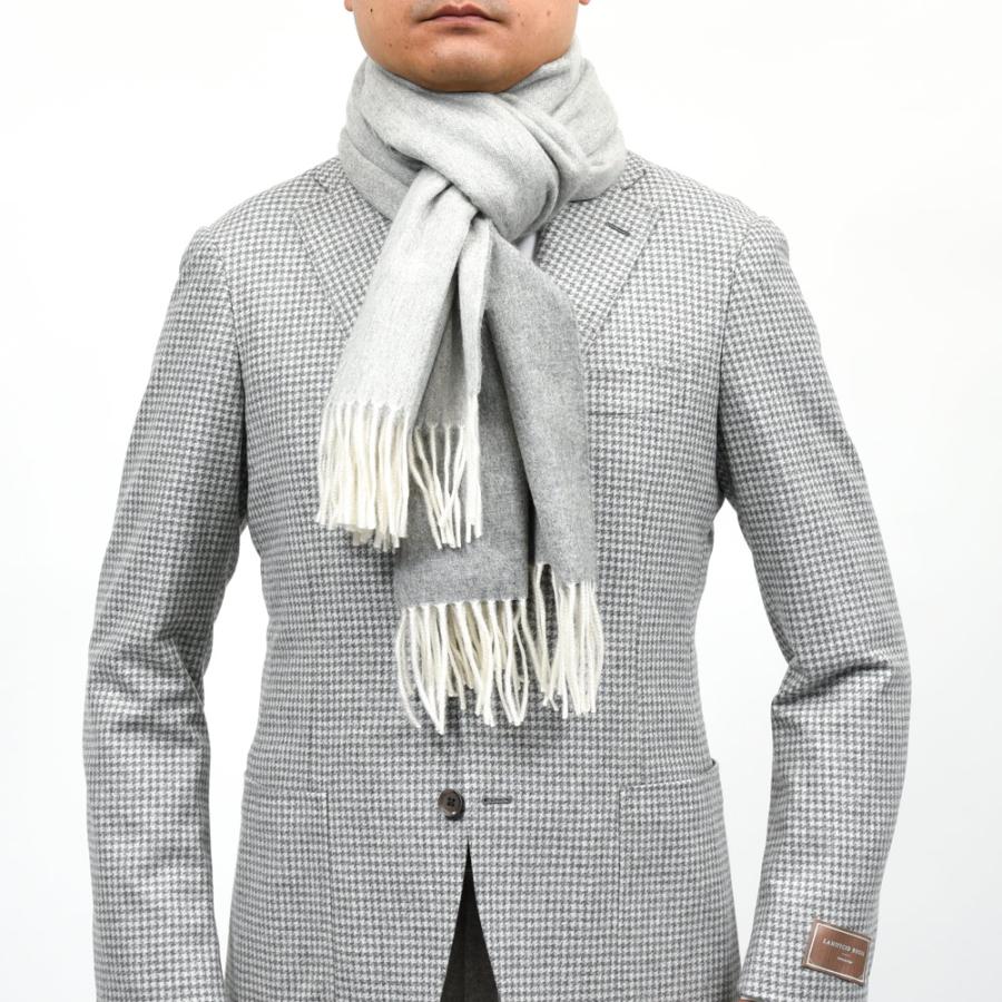 BEGG X CO（ベグ アンド コー）カシミアダブルフェイスストール / Arran Semi Reversible 18352200059の画像