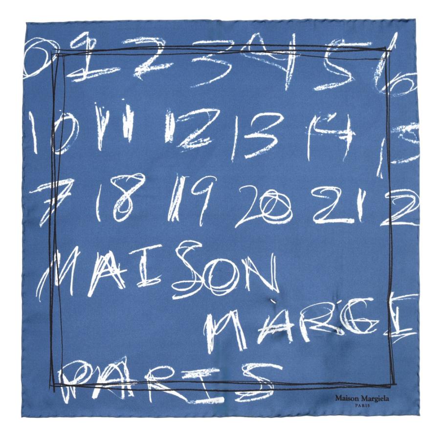Maison Margiela（メゾン マルジェラ)ナンバリングシルクスカーフ