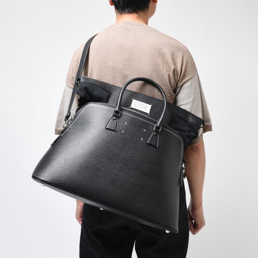 Maison Margiela（メゾン マルジェラ）5AC XL エンボスカーフスキン2WAYバッグ SBIWG0001 P4348 18421405144｜guji｜03