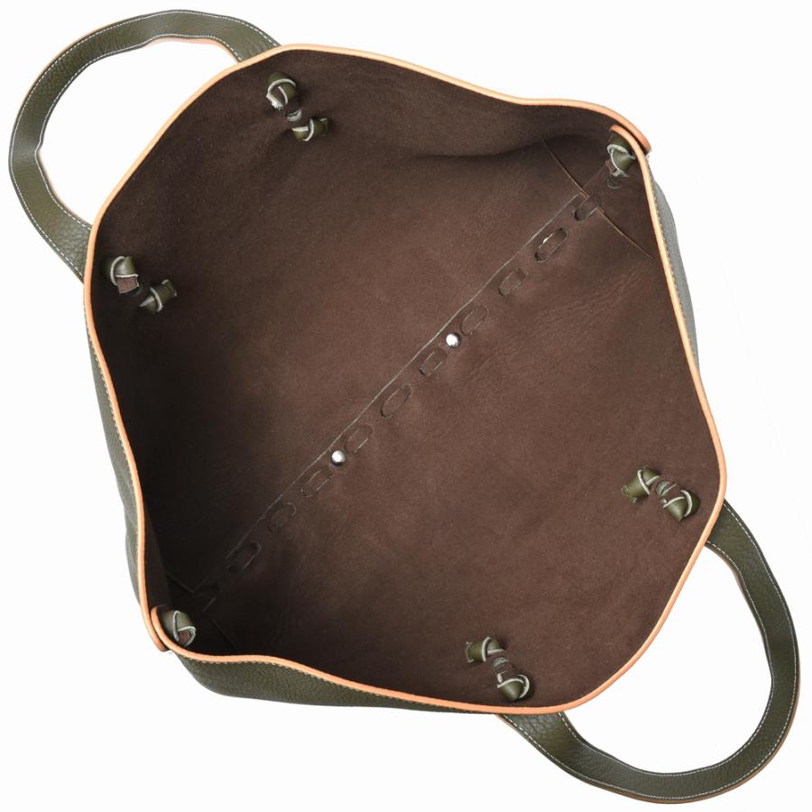 il micio トートバッグ il micio（イル ミーチョ）シュリンクレザートートバッグ N-1/M