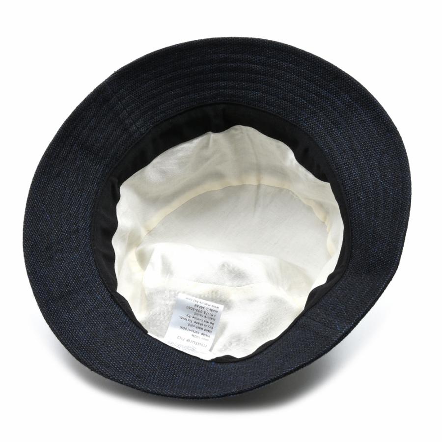 MATURE HA._MIL（マチュアーハ ミル）bucket hat linen canvas washed