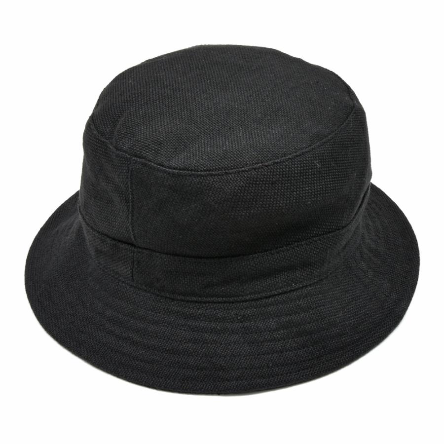 MATURE HA._MIL（マチュアーハ ミル）bucket hat linen canvas washed