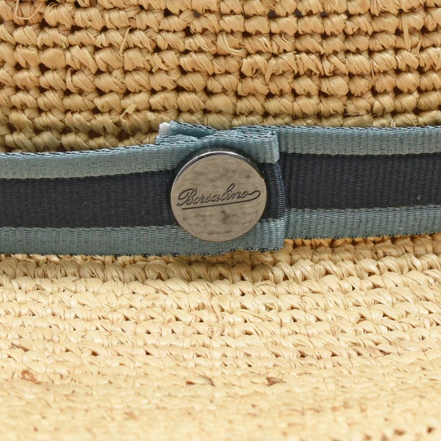 Borsalino（ボルサリーノ）ラフィアトラベルハット 141165 genderless 18561700214の画像